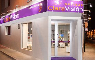 fachada optica claravision pedro munoz